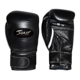 Sial Fighter Professional Velcro Boxing Gloves Black